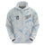 Custom New Zealand Football Zip Hoodie The Whites-Aotearoa Inspired - Polynesian Pride