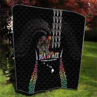 Hawaii Rainbow Warriors Quilt Kakau Shark Tooth and Polynesian Art Tattoo LT03 - Polynesian Pride