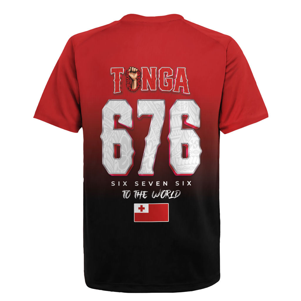 Mate Ma'a Tonga Rugby Jersey Traditional Warrior and Ngatu Art Pattern LT03 - Polynesian Pride