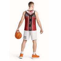 Tonga Basketball Jersey Tribal Pacific Ngatu Motif LT03 - Polynesian Pride