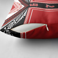Tonga Pillow Cover Tribal Pacific Ngatu Motif LT03 - Polynesian Pride