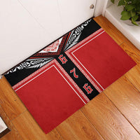 Tonga Rubber Doormat Tribal Pacific Ngatu Motif LT03 - Polynesian Pride