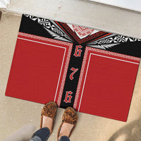 Tonga Rubber Doormat Tribal Pacific Ngatu Motif LT03 - Polynesian Pride