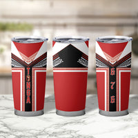 Tonga Tumbler Cup Tribal Pacific Ngatu Motif LT03 - Polynesian Pride