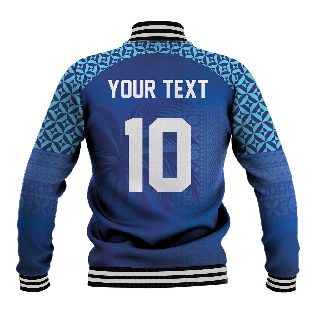 Custom Fiji Football-Towards World Cup 2026 Baseball Jacket