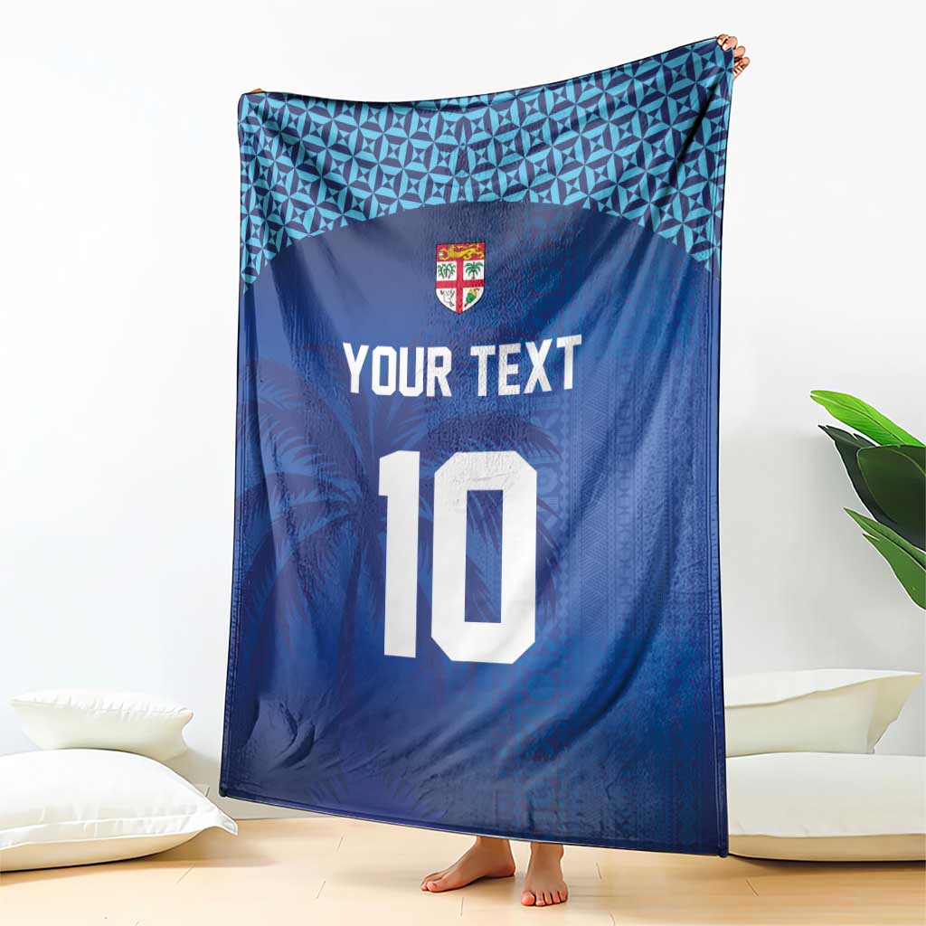 Custom Fiji Football-Towards World Cup 2026 Blanket LT03 - Polynesian Pride
