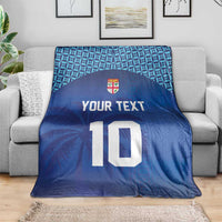 Custom Fiji Football-Towards World Cup 2026 Blanket LT03 - Polynesian Pride