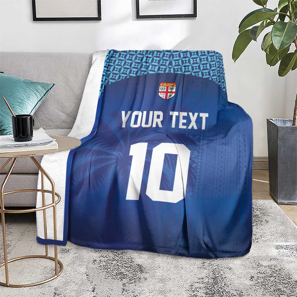 Custom Fiji Football-Towards World Cup 2026 Blanket LT03 - Polynesian Pride