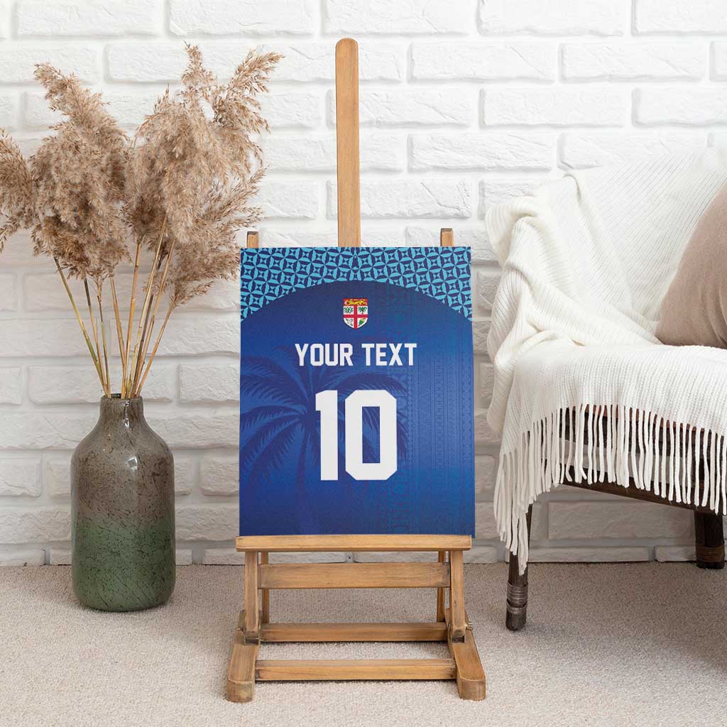 Custom Fiji Football-Towards World Cup 2026 Canvas Wall Art