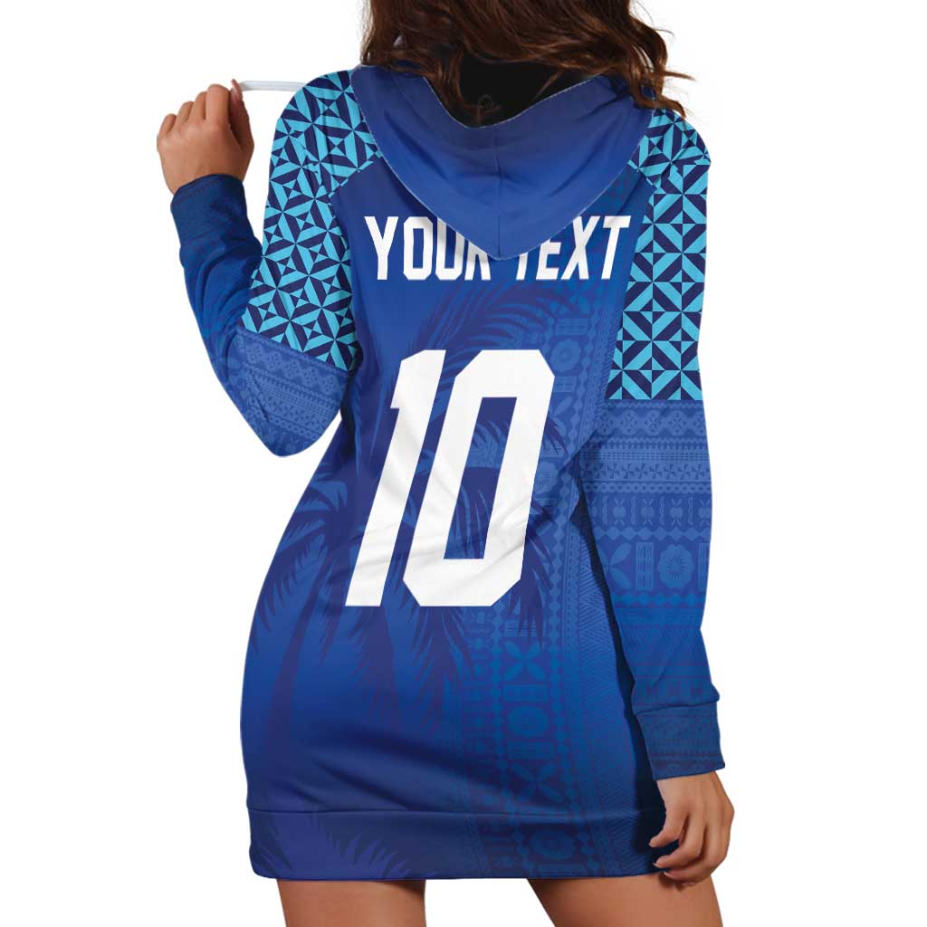 Custom Fiji Football-Towards World Cup 2026 Hoodie Dress LT03 - Polynesian Pride