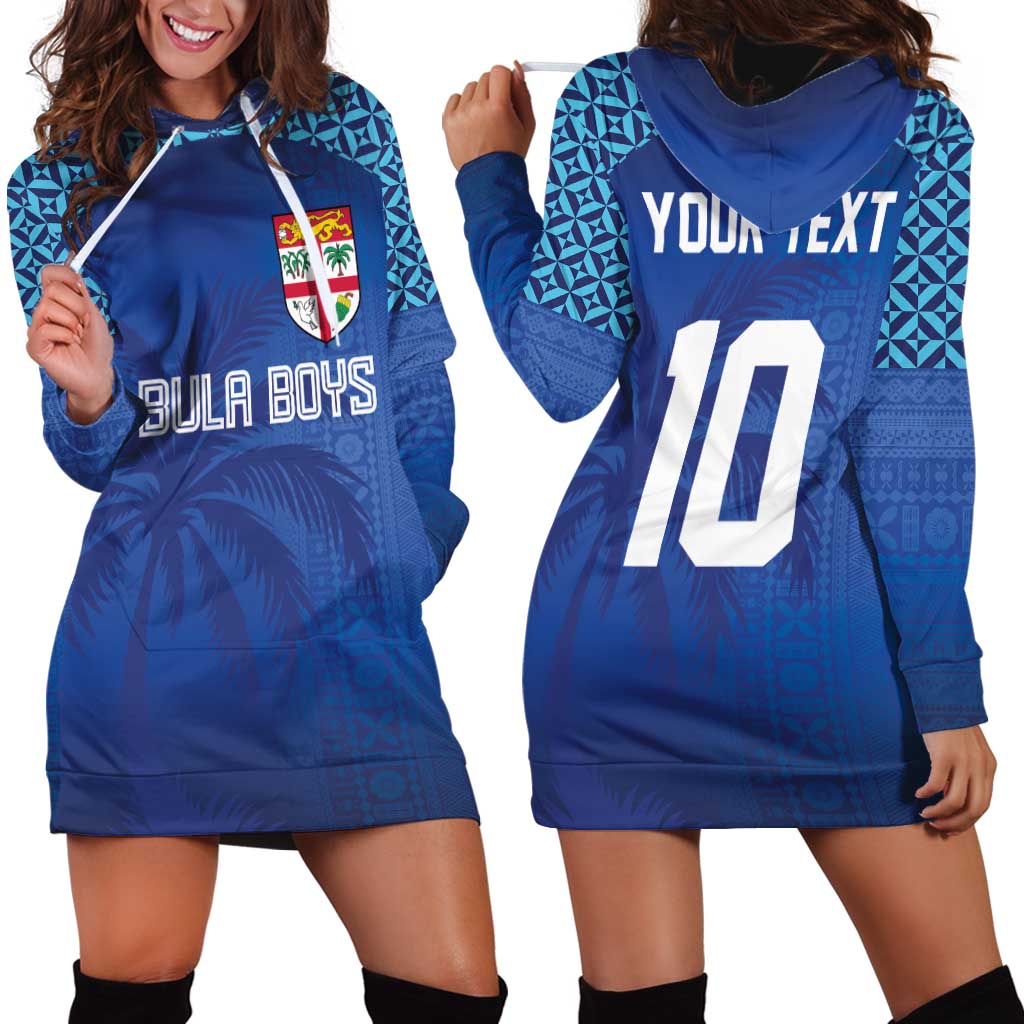 Custom Fiji Football-Towards World Cup 2026 Hoodie Dress LT03 - Polynesian Pride