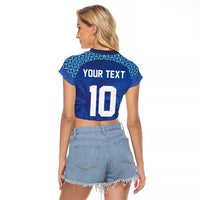 Custom Fiji Football-Towards World Cup 2026 Raglan Cropped T Shirt