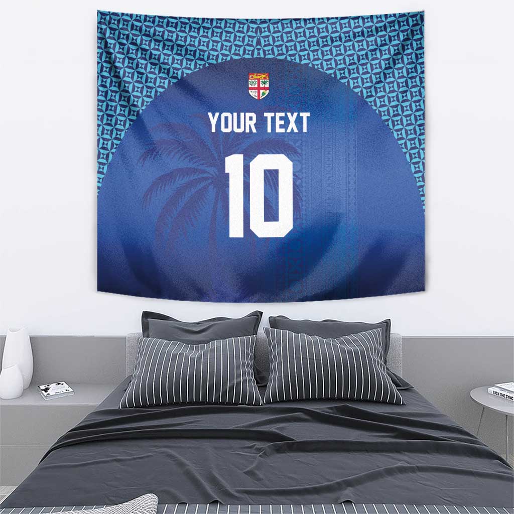 Custom Fiji Football-Towards World Cup 2026 Tapestry LT03 - Polynesian Pride