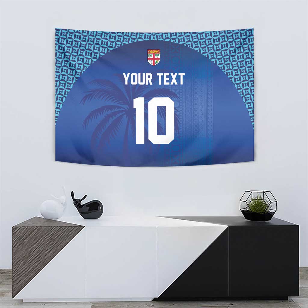 Custom Fiji Football-Towards World Cup 2026 Tapestry LT03 - Polynesian Pride