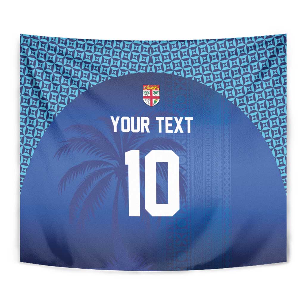 Custom Fiji Football-Towards World Cup 2026 Tapestry LT03 - Polynesian Pride