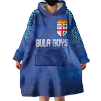 Custom Fiji Football-Towards World Cup 2026 Wearable Blanket Hoodie LT03 - Polynesian Pride