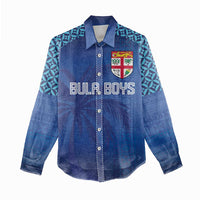 Custom Fiji Football-Towards World Cup 2026 Women Casual Shirt LT03 - Polynesian Pride