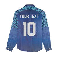 Custom Fiji Football-Towards World Cup 2026 Women Casual Shirt LT03 - Polynesian Pride