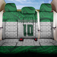 Custom Hawaii Volleyball-Kakau Motif Green Color Back Car Seat Cover