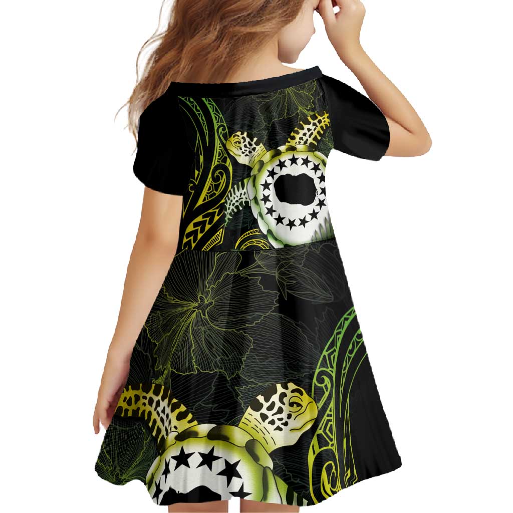Kia Orana Cook Islands Family Matching Off Shoulder Maxi Dress and Hawaiian Shirt Turtle and Hibiscus Polynesian Pattern LT03 - Polynesian Pride