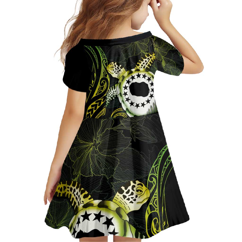 Kia Orana Cook Islands Family Matching Tank Maxi Dress and Hawaiian Shirt Turtle and Hibiscus Polynesian Pattern LT03 - Polynesian Pride