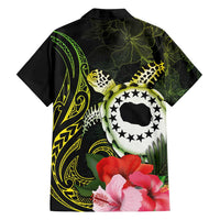 Kia Orana Cook Islands Family Matching Tank Maxi Dress and Hawaiian Shirt Turtle and Hibiscus Polynesian Pattern LT03 - Polynesian Pride