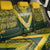 Australia Rugby Custom Back Car Seat Cover Aboriginal Art Sporty Style - Polynesian Pride