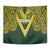 Australia Rugby Custom Tapestry Aboriginal Art Sporty Style - Polynesian Pride