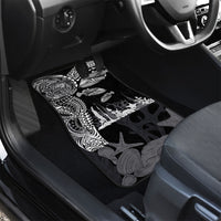 Hawaiian Reef Triggerfish Car Mats Polynesian Art with Tribal Humuhumunukunukuapua'a LT03 - Polynesian Pride