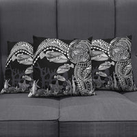Hawaiian Reef Triggerfish Pillow Cover Polynesian Art with Tribal Humuhumunukunukuapua'a LT03 - Polynesian Pride