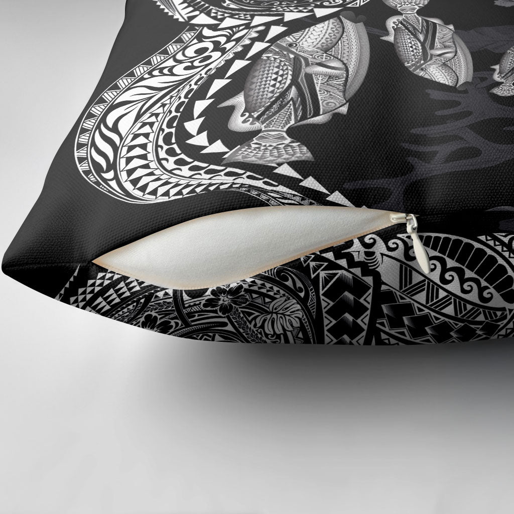 Hawaiian Reef Triggerfish Pillow Cover Polynesian Art with Tribal Humuhumunukunukuapua'a LT03 - Polynesian Pride