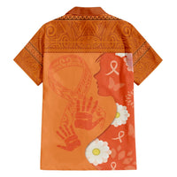 International Day for the Elimination of Violence Against Women Family Matching Puletasi and Hawaiian Shirt Polynesian Pattern LT03 - Polynesian Pride