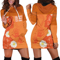 International Day for the Elimination of Violence Against Women Hoodie Dress Polynesian Pattern LT03 - Polynesian Pride