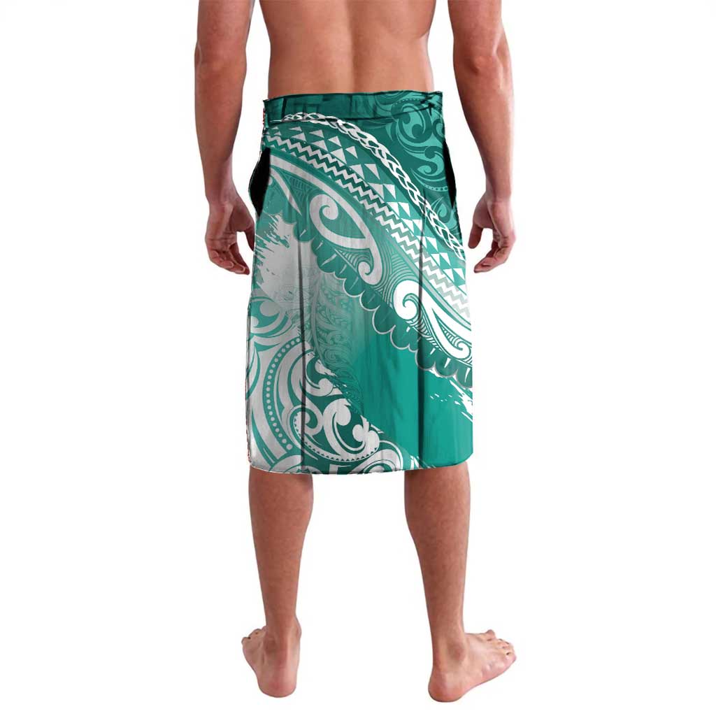 Personalised New Zealand Aotearoa Darts Masters Lavalava Maori Art Tattoo with Tribal Dart Symbol Teal Color LT03 - Polynesian Pride
