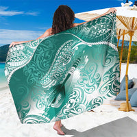 Personalised New Zealand Aotearoa Darts Masters Sarong Maori Art Tattoo with Tribal Dart Symbol Teal Color LT03 One Size 44 x 66 inches Teal - Polynesian Pride
