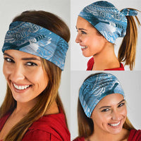 Personalised New Zealand Aotearoa Darts Masters Neck Gaiter Maori Art Tattoo with Tribal Dart Symbol Blue LT03 - Polynesian Pride
