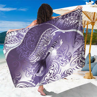 Personalised New Zealand Aotearoa Darts Masters Sarong Maori Art Tattoo with Tribal Dart Symbol Purple LT03 One Size 44 x 66 inches Purple - Polynesian Pride