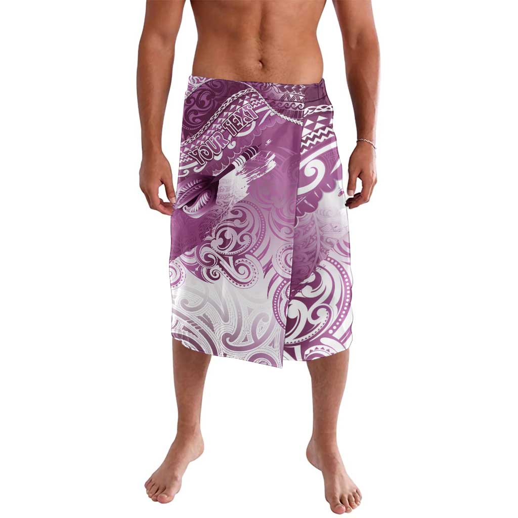Personalised New Zealand Aotearoa Darts Masters Lavalava Maori Art Tattoo with Tribal Dart Symbol Pink LT03 Pink - Polynesian Pride