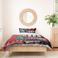 New Zealand Christmas Bedding Set Maori Christmas Spirit - Meri Kirihimete LT03 - Polynesian Pride