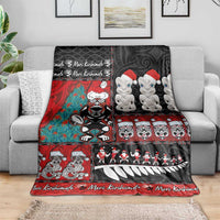 New Zealand Christmas Blanket Maori Christmas Spirit - Meri Kirihimete LT03 - Polynesian Pride