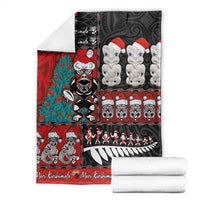 New Zealand Christmas Blanket Maori Christmas Spirit - Meri Kirihimete LT03 - Polynesian Pride