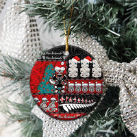 New Zealand Christmas Ceramic Ornament Maori Christmas Spirit - Meri Kirihimete LT03 - Polynesian Pride