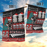 New Zealand Christmas Garden Flag Maori Christmas Spirit - Meri Kirihimete LT03 - Polynesian Pride