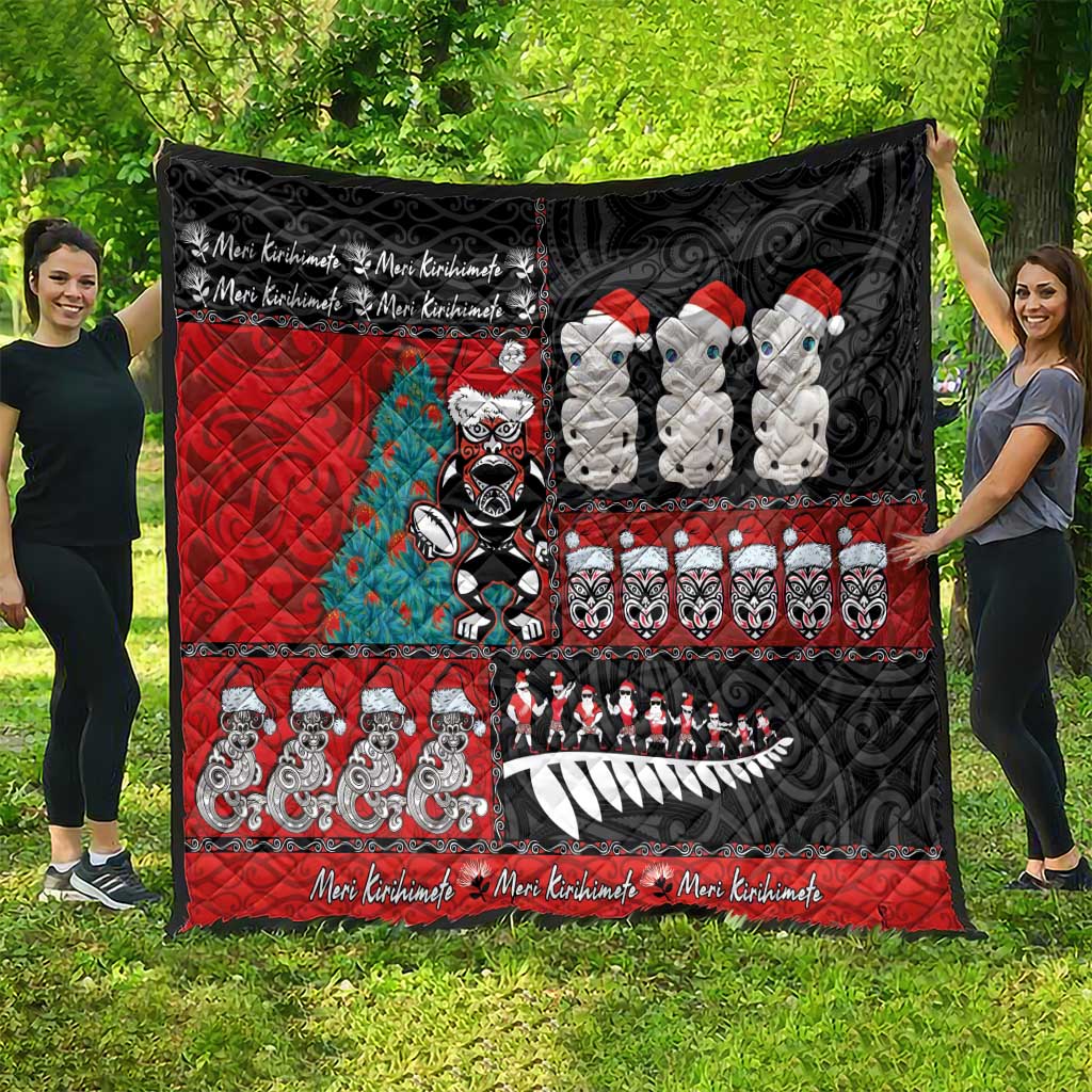 New Zealand Christmas Quilt Maori Christmas Spirit - Meri Kirihimete LT03 - Polynesian Pride