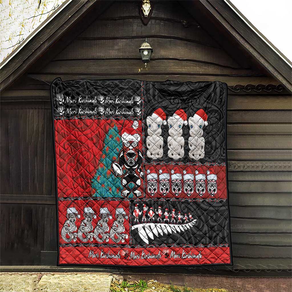 New Zealand Christmas Quilt Maori Christmas Spirit - Meri Kirihimete LT03 - Polynesian Pride