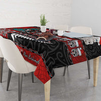 New Zealand Christmas Tablecloth Maori Christmas Spirit - Meri Kirihimete LT03 - Polynesian Pride