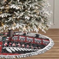 New Zealand Christmas Tree Skirt Maori Christmas Spirit - Meri Kirihimete LT03 - Polynesian Pride