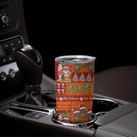 Hawaiian Christmas Tumbler Cup - Mele Kalikimaka Island Holiday Vibes - Red Orange LT03 - Polynesian Pride