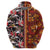 Pan-Pacific Festival Hoodie Hawaiian Tribal and Japanese Pattern Together Culture