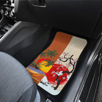 Pan-Pacific Festival Car Mats Mauna Kea and Fuji Mountains